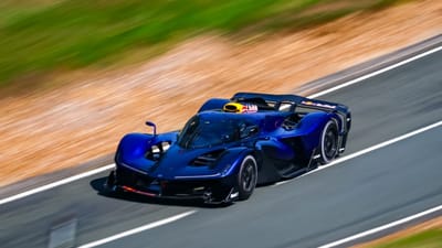 Red Bull's RB17 hybrid hypercar makes its dynamic debut at Goodwood Festival of Speed