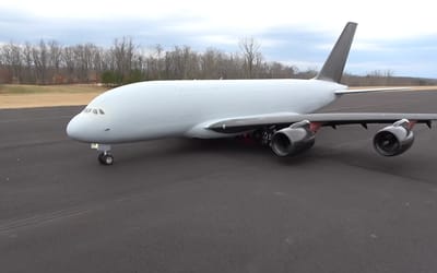US YouTuber has completed the world's biggest RC Airbus A380-800 and it's now ready for its maiden flight