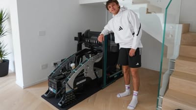 Mercedes-AMG Petronas F1 driver Kimi Antonelli has 1-of-1 racing simulator worth $60,000 that's helped him win multiple GPs