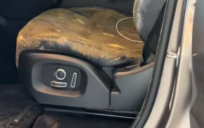 Man leaves his Range Rover unattended for a week and is left shocked by what it looks like when he returns