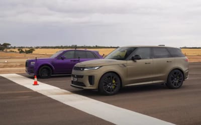 Range Rover Sport SV and Mansory Rolls-Royce Cullinan go head-to-head in ultimate test of power