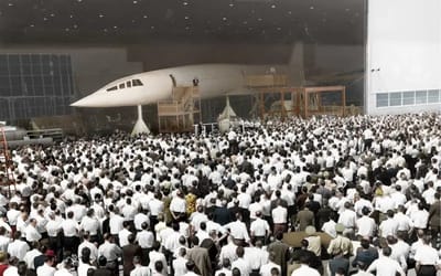 Rare images show the Boeing supersonic airliner that became a white elephant