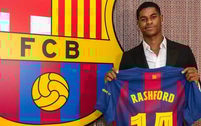 After selling his $600k Lamborghini Marcus Rashford arrived at Barcelona training in a modest $33k car