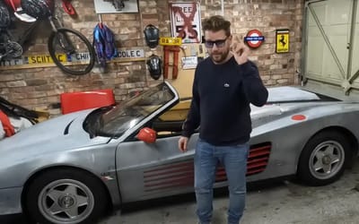 Man likes to buy the Ferraris nobody else will and even uses them as daily drivers