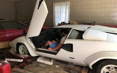 Redditor found Lamborghini and Ferrari in his grandma’s US garage after 20 years of collecting dust