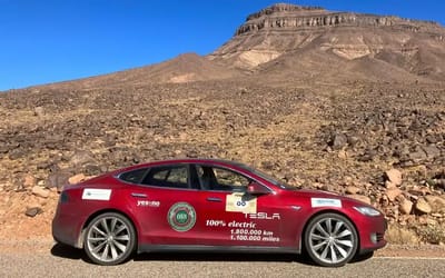 Tesla Model S driver could hold world record with 2,500,000km on its odometer