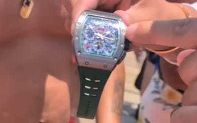 Man gets the shock of his life dropping $200K Richard Mille in the ocean — but then a miracle happens