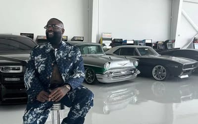 Rick Ross hosted his car show on his estate called ‘The Promise Land’