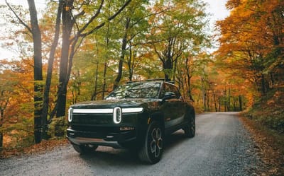 Rivian boss warns carmakers cutting back on EVs will be left behind in global race