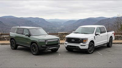 Here's what a Rivian R2 would cost you for a month in California compared to the best-selling vehicle in America