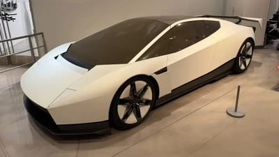 New Tesla Roadster spotted up close at the California museum reveals six key details most people completely missed