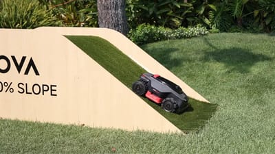 Los Angeles woman tries out robot lawnmowers to see if they're worth the investment or not