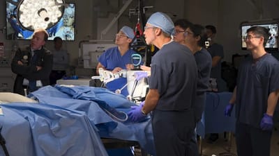 UCSD Center for the Future of Surgery hosts live demonstration of the first ever humanoid robot surgeon