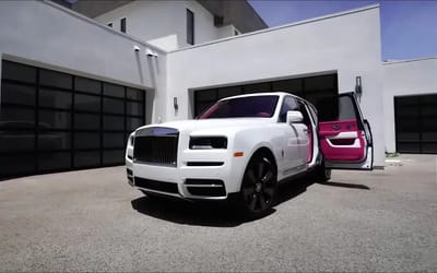 US-based YouTuber bought his 5-year-old daughter a Rolls-Royce Cullinan