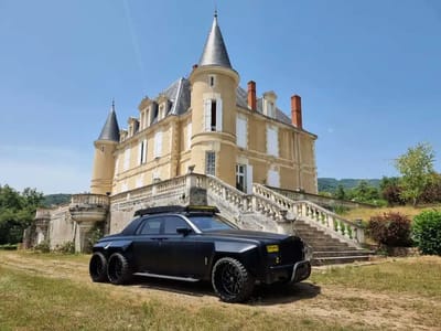 Wild 6x6 Rolls-Royce Phantom was made from 2005 BMW parts