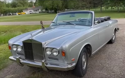 Only Rolls-Royce in this man’s budget was a rarity that was being eaten by raccoons, after 19 years he brought it back from the brink