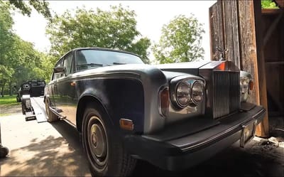 1980 Rolls-Royce Silver Wraith II uncovered in jaw-dropping barn find