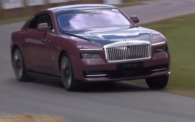 Everyone thought the Rolls-Royce Spectre was just a chauffeured car until they saw how quickly it could fly around the track