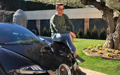 This is what billionaire soccer star Cristiano Ronaldo drives in his spare time