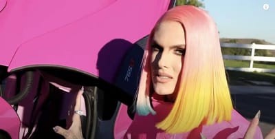 World’s richest YouTuber Jeffree Star splashes bright pink paint on $380k McLaren