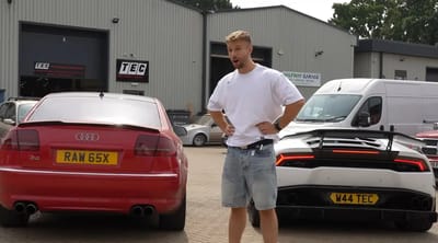 Man modifies his V10 2008 Audi S8 to make it sound like a Lamborghini Gallardo, and it delivers an incredible roar