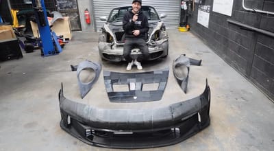 Man is 3D printing an entire Porsche GT3 RS using regular 3D printers