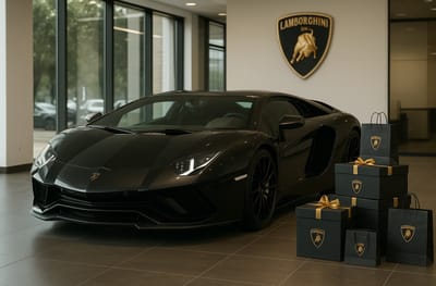 Man shows the goodies you get when you buy a $1M Lamborghini and leaves people underwhelmed