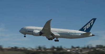 Boeing 787-8 test airplane takes to the skies for its final ever flight