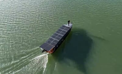 Man who spent 200 days building a solar-powered explorer yacht that can run forever spends $1,900 to extend it even further