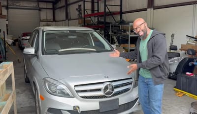 Tesla-powered EV abandoned after Tesla and Mercedes refuse repair then Massachusetts man fixes it with a bottle cap