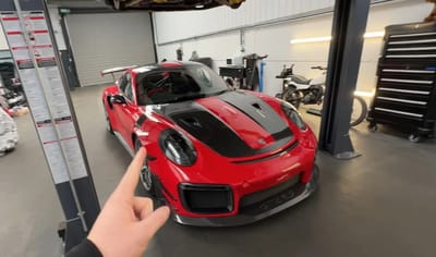 YouTuber builds a fake GT2 RS and takes it to the Nürburgring where things get out of hand