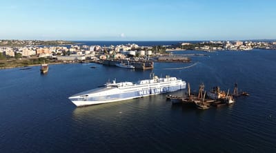 American finds one of the most revolutionary passenger ships that once carried over 1,700 passengers sitting rotting in Italy