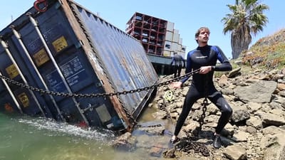 california-man-abandoned-shipping-container-slingshot