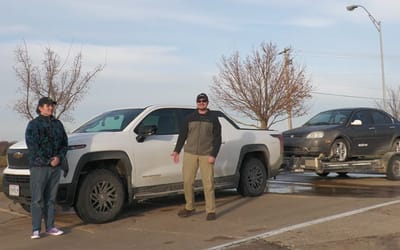 US man uses Chevy Silverado EV truck to tow long distance to see if it solves 'Achilles heel'