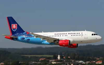 Slovak government perform wild stunts with official Airbus A319 aircraft