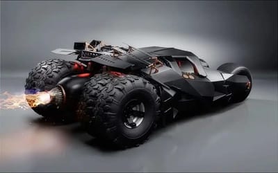 Neymar paid $1.5 million to buy this Batmobile replica but he'll never be able to drive it