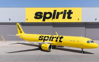 Spirit Airlines flight reportedly flew too close to Air Force One much to the dismay of air traffic controllers