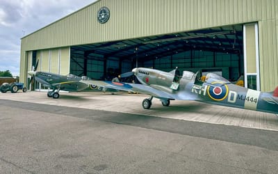 Spitfire lost in 1945 located in Belgian forest and 80 years after it last flew takes to the skies once more
