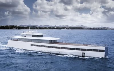 Steve Jobs designed $120M superyacht with special area so he could develop an iPhone in peace