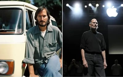 Steve Jobs sold his Volkswagen Bus for $1,300 so he could create the first Apple Computer