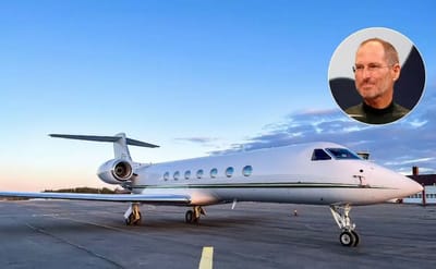 Steve Jobs’ obsession with $45m Gulfstream Jet inspired quirky Apple design