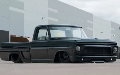 $800,000 incredible looking Ford F100 build was inspired by Steve McQueen