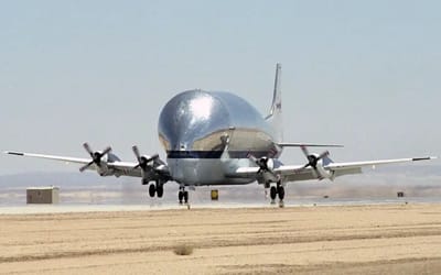 Extraordinary footage reveals interior of world’s most peculiar aircraft Super Guppy