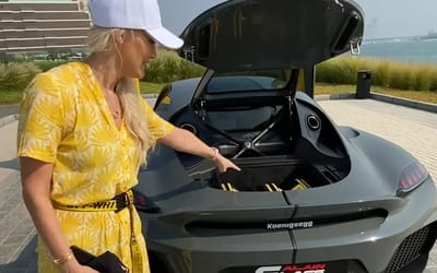 Supercar Blondie found the Koenigsegg hypercar that’s perfect for a family vacation, yes you read that right