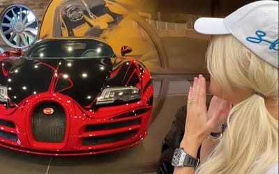 Supercar Blondie shouts one word and a $100,000,000 car collection appears, like a genie granting a wish