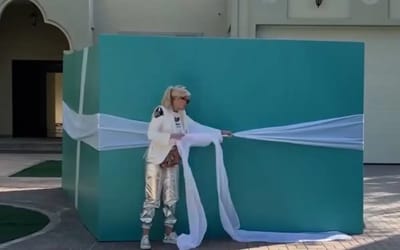 When Supercar Blondie was surprised with a brand new car she was left asking 'What more could a girl ask for?'