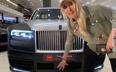 Supercar Blondie showed off the billionaire edition of the Rolls-Royce Cullinan and there’s only one of these in the whole world