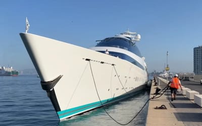 Abu Dhabi Sheikh's $180,000,000 superyacht has $18,000,000 annual running costs and this is everything they pay for