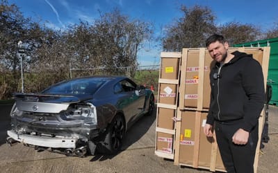 Man tries to build a $200,000 Nissan GT-R R35 Nismo for under $14,000 using Temu parts