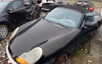 Guy stops at a Tennessee junkyard and there's a modern rust-free Porsche that shouldn't be there